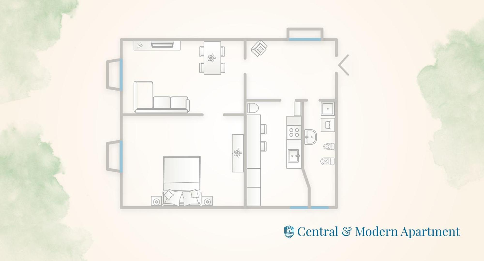 Central & Modern Apartment By Rent All كومو المظهر الخارجي الصورة